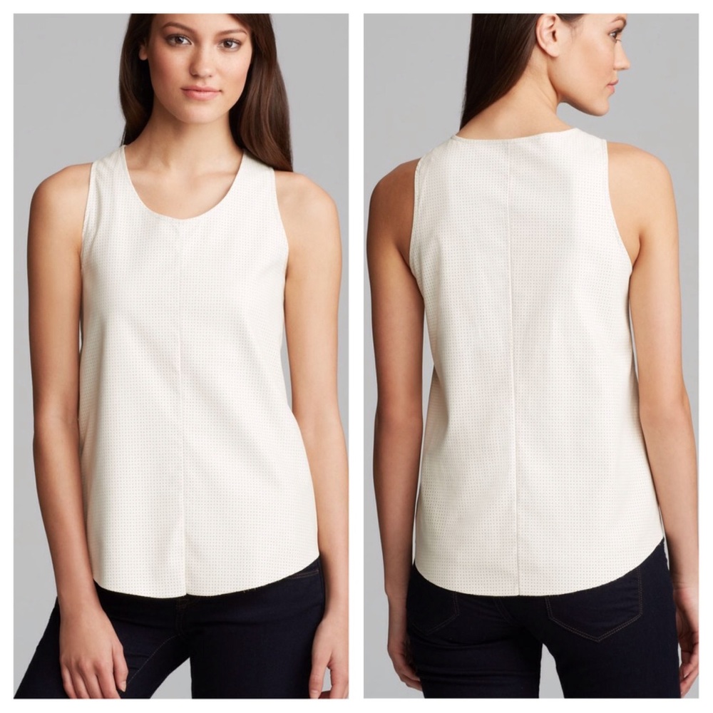 Faux Leather Tank